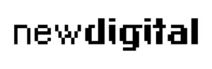 new digital logo black